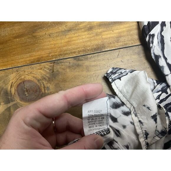 Sofia Made In Italy Tie Dye Tunic Dress M/L Tiered Boho - Picture 8 of 10